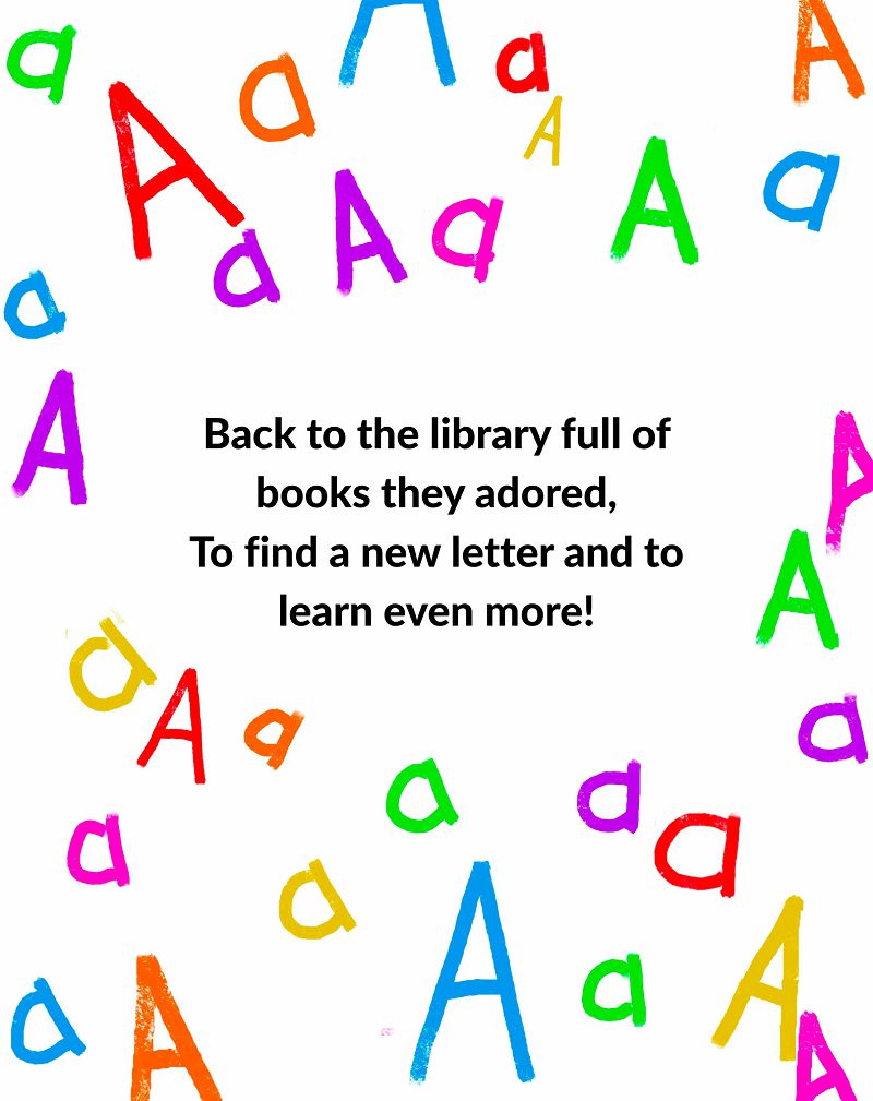 Alphabet Journey Book Page